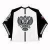 Свободный топ с круглым вырезом и принтом в стиле европейский и американский Y2K Street