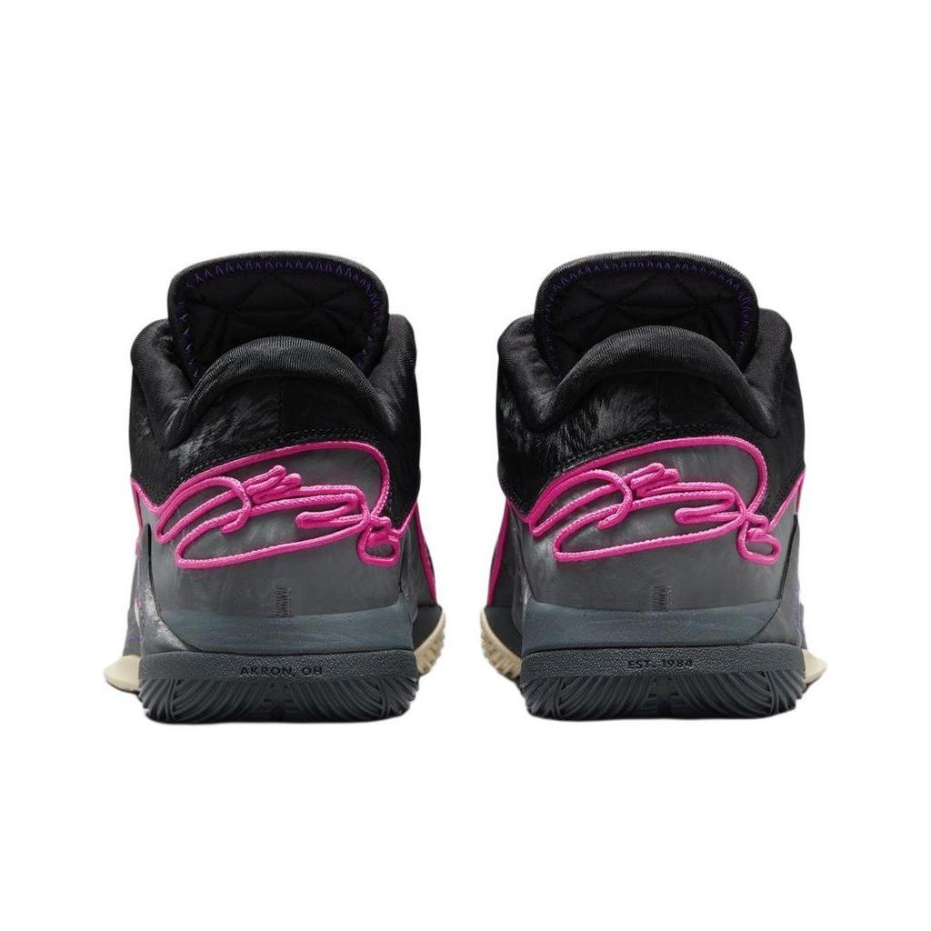 Nike LeBron 22 EP Blacklight Unisex Sneakers Dark-Grey Field-Purple Laser-Fuchsia FZ1095-001