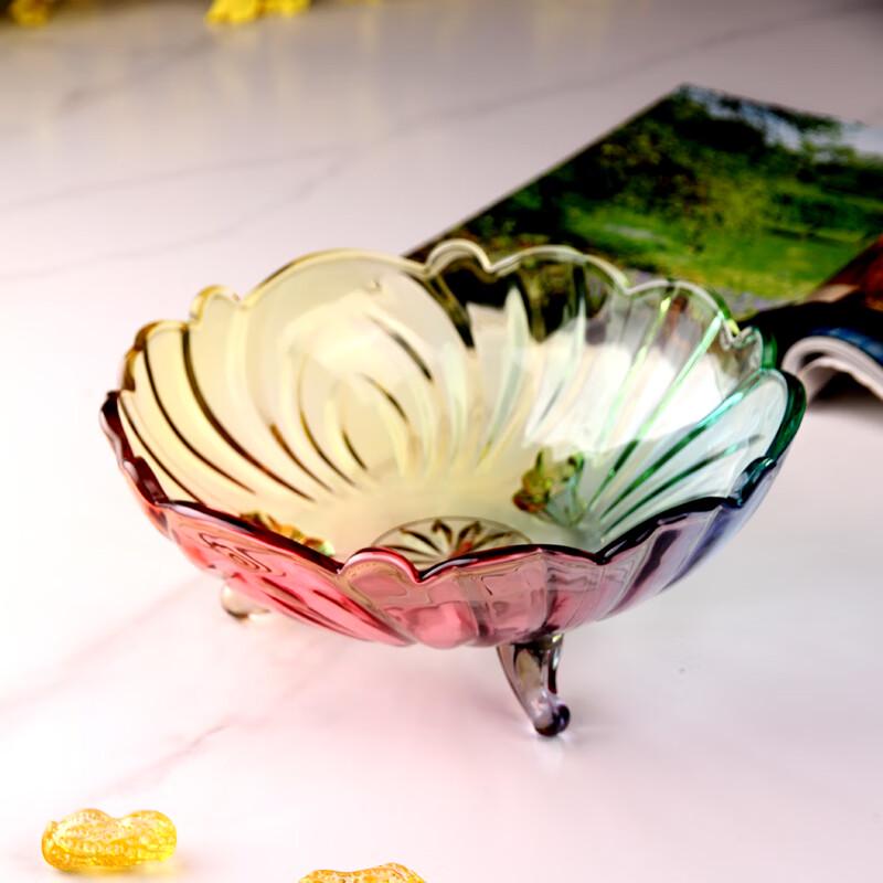 Flavinmci Nordic Crystal Glass Fruit Bowl