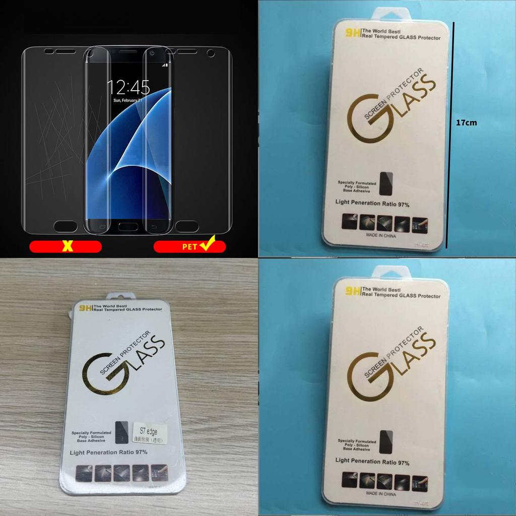 For Samsung Galaxy S7 Edg Tempered Glass Film With Injection Molding Tech And Shockproof Features