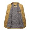 Men's Business Casual Pure Cotton Jacket Coat - Casual Fashion Menswear.