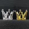 Свадебный декор, мини-корона, топпер для торта со стразами, крошечная детская маленькая тиара, корона