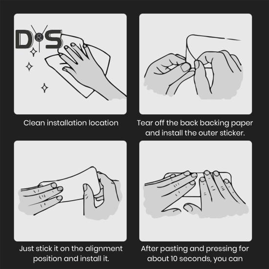 4 шт./компл. автомобильная светоотражающая наклейка 3D эпоксидная самоклеящаяся атмосферостойкая высокая яркость предупреждение о безопасности авто наклейка на дверь автомобильные принадлежности
