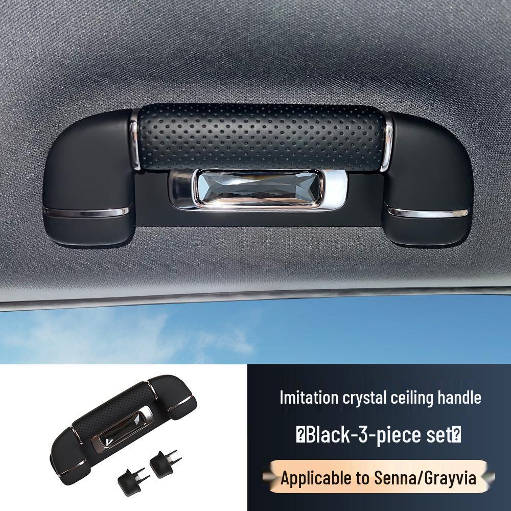 Многоцветная ручка на крышу из имитации хрусталя для Toyota Sienna & Granvia