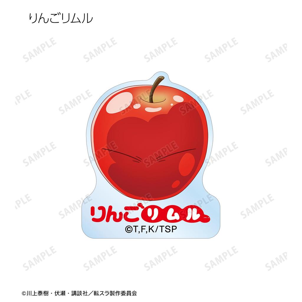 В тот раз, когда я переродился слизью, Торговые локальные акриловые стикеры Слизь Римуру Хоккайдо Тохоку Версия в коробке. & 7 штук