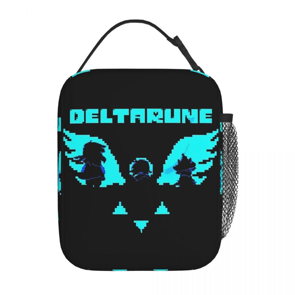 Auto Draft - Deltarune Insulated Lunch Bags Large Video Game Reusable Thermal Bag Tote Lunch Box College Travel Bento Pouch