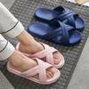 Мужские нескользящие летние тапочки на толстой подошве для дома, гостиницы или ванной комнаты