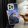 Мягкий чехол для телефона с изображением горного пейзажа для iPhone 15 16 17 Pro Max 17Air 16E 14 Plus 13 12 Mini Ударопрочная задняя крышка