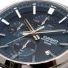 Casio Стандартные мужские часы 1/10 Хронограф Кварцевые MTP-E510D-2A2V синие