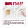 Powerful Stain Remover Wipes - 40pcs with Long-Lasting Fragrance & Brightening Effect for Clothes, Easy to Use, Removes Tough Stains & Restores White