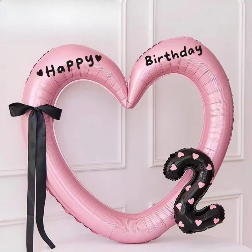 Hollow Out Love Heart Balloon Shape Balloon Star Balloon New Heart Shape Balloon  Birthday Party