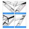 4PCS Stainless Steel Wind Support Limit Plate Non Punching Window Opening Accessories  Window
