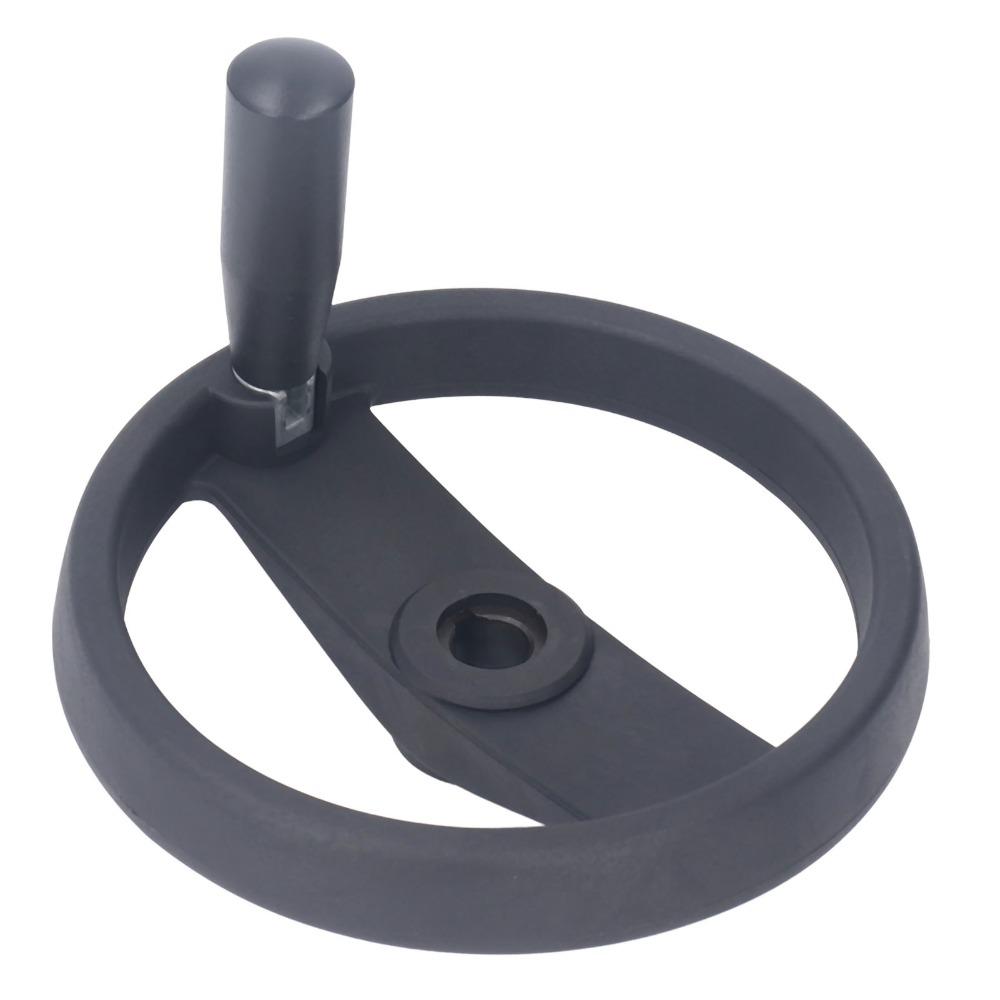 7.87inch Diameter Hand Wheel 200x18mm Revolving Handle Durable Revolving Knob Handle  Lathe Machine