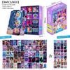2025 Laser Rainbow Flash LOMO card collection card KPOP anime idol photo card and sticker Chibi Charcoal Card Premium Edition