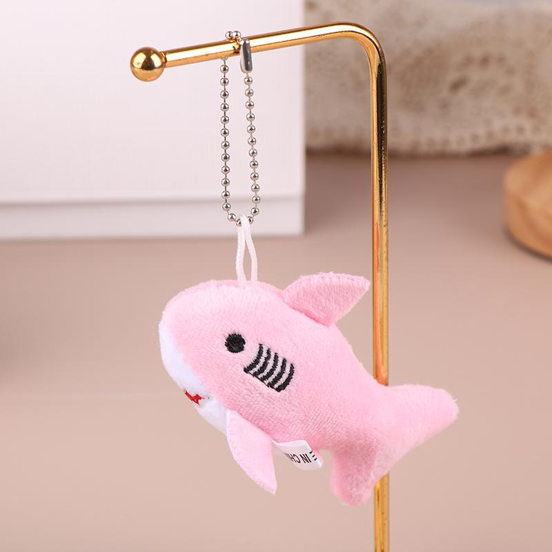 Милая акула плюшевая кукла игрушки брелок кулон мультфильм океан животное маленькая акула мягкий брелок рюкзак подвески сумка декор подарок