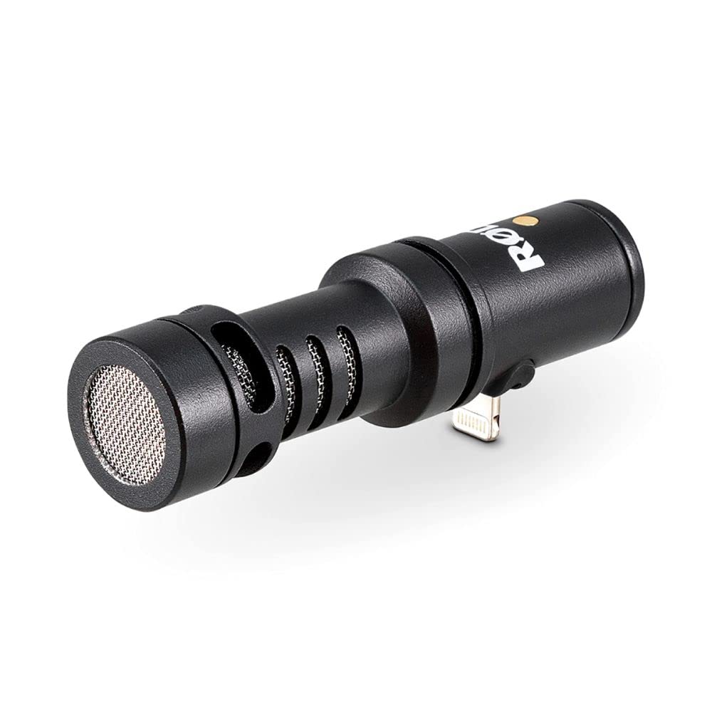RODE Microphones VideoMic Condenser Microphone with AUX VMML ME-L Ultra-Compact