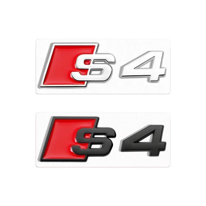 1Pc A3 A4 B8 8P 8V B6 A5 A6 TT RS3 RS4 RS5 RS6 RS7 RS8 Badge Car Body Rear Trunk ABS Emblem Sticker Decoration Accessories