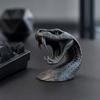 Umbra Studio 3D Printed Snack Head Figurine, PLA Simulated Model, Novelty Desktop Ornament for Home, Bookshelf Art Decoration Home Bookshelf,