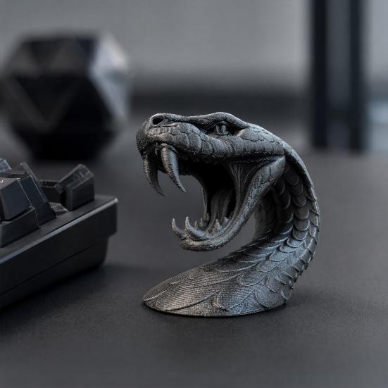 Umbra Studio 3D Printed Snack Head Figurine, PLA Simulated Model, Novelty Desktop Ornament for Home, Bookshelf Art Decoration Home Bookshelf,
