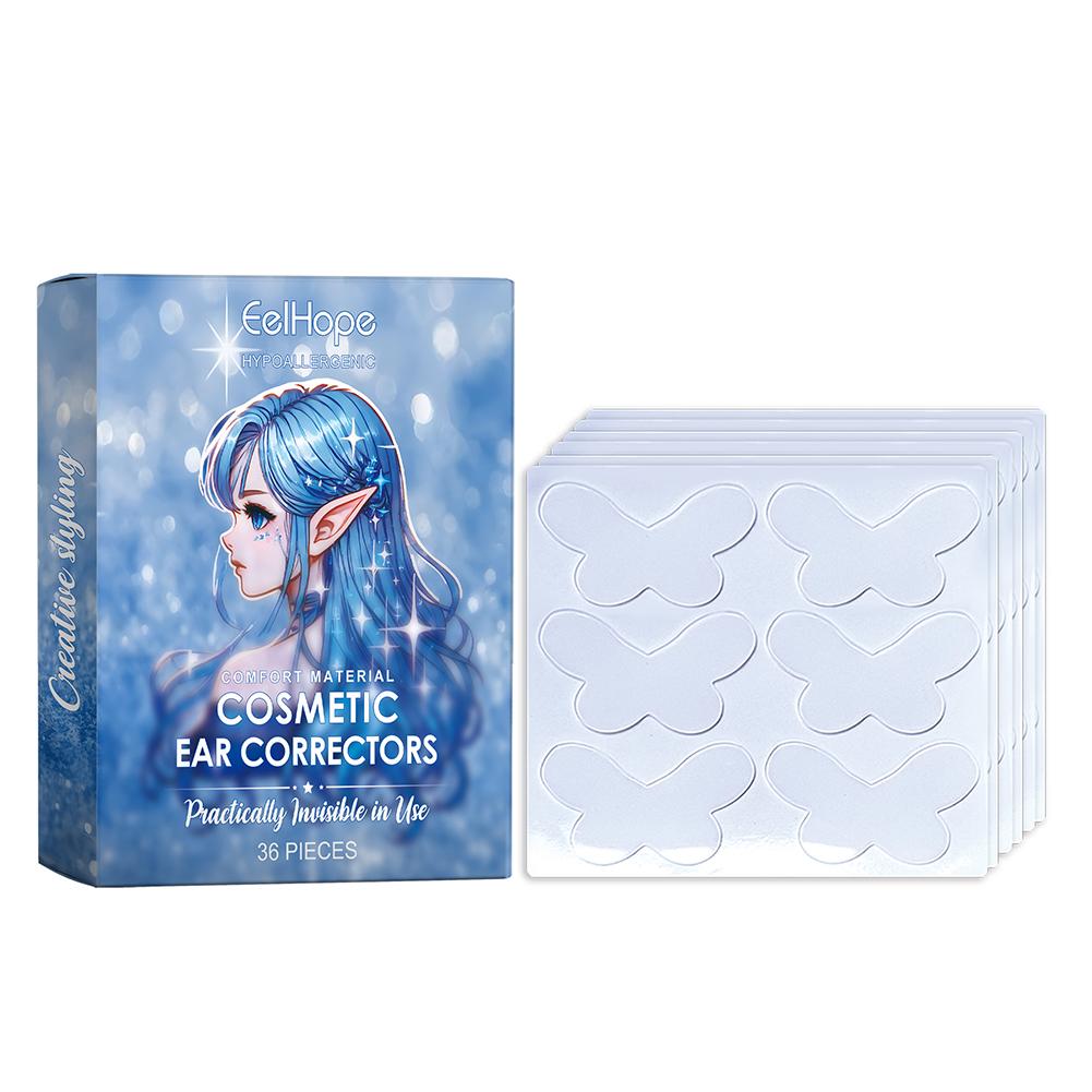 Наклейки на уши эльфа Creat V-образные наклейки на уши Natural Ear Contour Cosmetic Ear Correctors Водонепроницаемые аксессуары для ушей