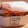 Household Bread Snacks Bread Box Kitchen Food Holder Storage Bins Container