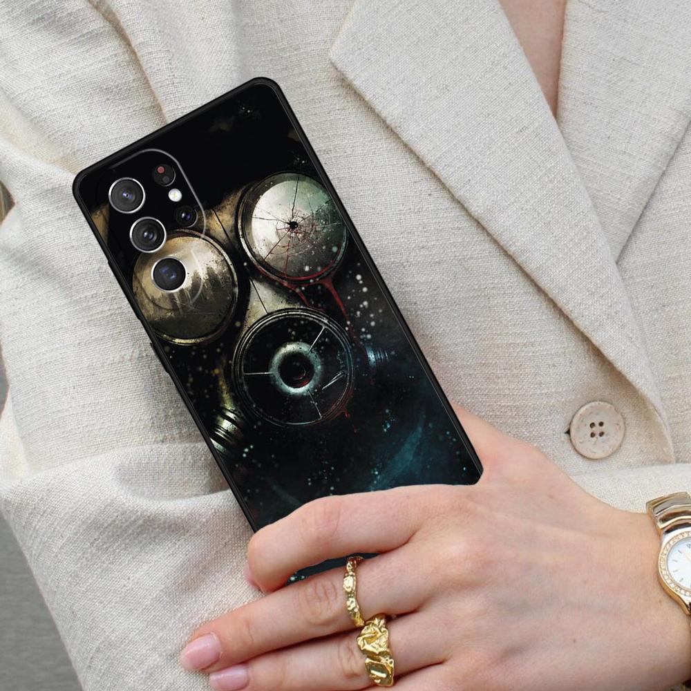 Cool Man Antigas Mask Cell Phone Case for Samsung Galaxy S26 Ultra S25 S24 S23 S22 S21 S20 Note10 Cover