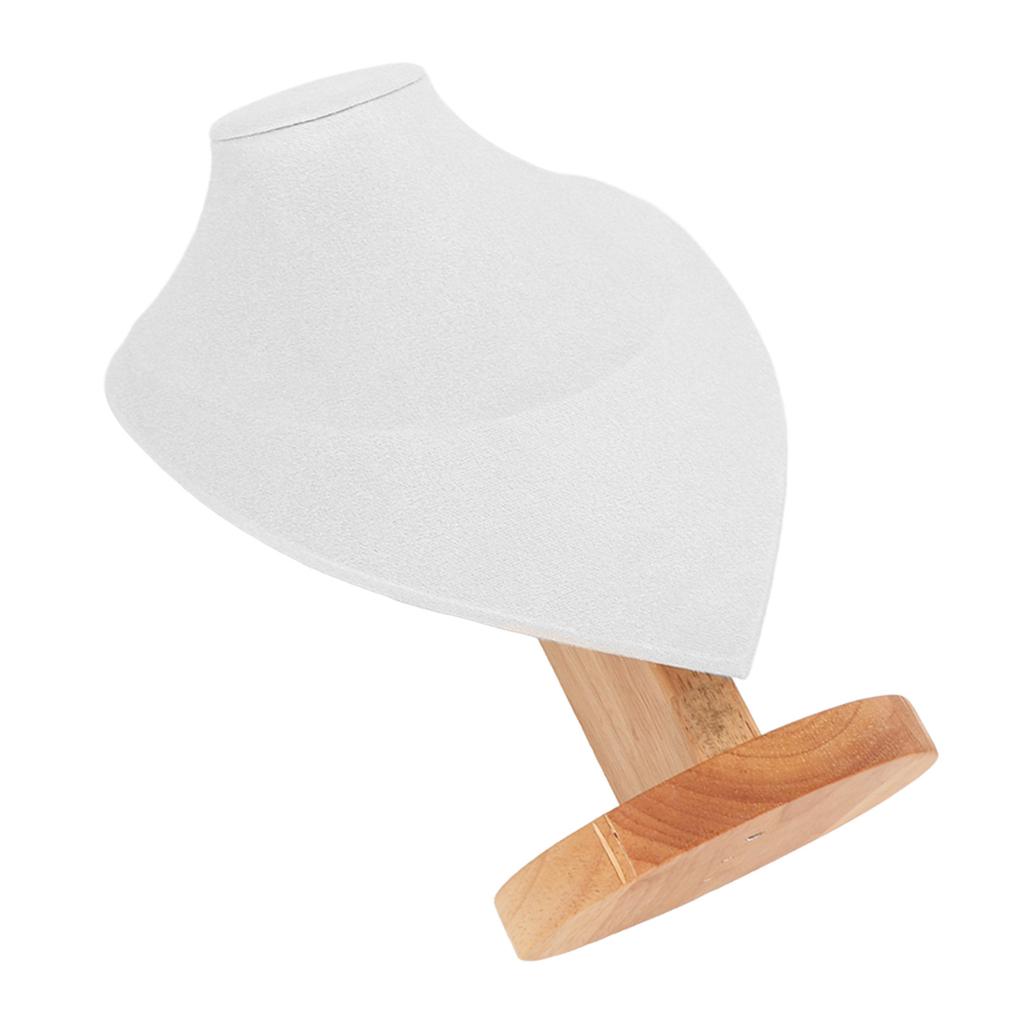 Necklace Bust Holder Scratch Proof Stable Base Chain Jewelry Display Stand for Store Window Home