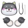 Cartoon Plastic with Mirror Holder Container Storage Soaking Box Contact Lens Case Contact Lens Kit