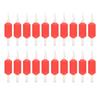 20pcs Tattoo Handle Grip 25mm 5RT Portable Individual Package Disposable Tattoo Hand Tube Red