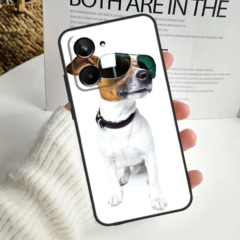 Dog Jack Russell Terrier For Realme 12 Pro Plus 11 10 9 C67 C55 C53 C35 C33 C30 C25s C21Y C15 GT3 GT5 GT Neo 5 Case