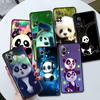 Cute Cartoon Animal Panda Funda Case For Xiaomi Mi 11 Lite 5G NE 11T Pro 10T 9T Note 10 12 12X 12S Ultra Soft Shell Phone Cover