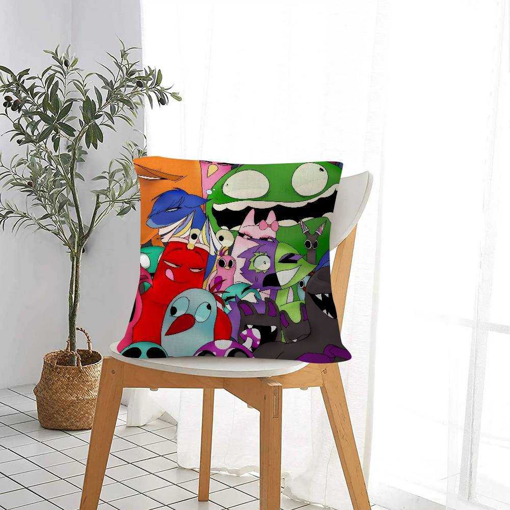 Garten Of Banban Funny Games Personalized Pillow Dust Cover Bedroom Kids Party Decoration Pillowcase Birthday Children Gift