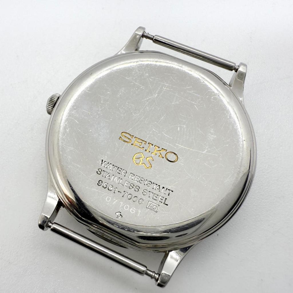 Used SEIKO Grand Seiko SBGS001 SS Silver Quartz Unisex Watch