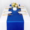 Сатиновая дорожка для стола 108 x 12 дюймов, несминаемая дорожка для стола, однотонная дорожка для свадьбы, дня рождения, банкета, обеденного стола, декора