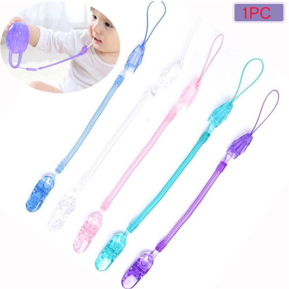 1PC Anti-lost Chain Infant Chew Toy Pacifier Chain Baby Teething Nipple Strap Dummy Clips