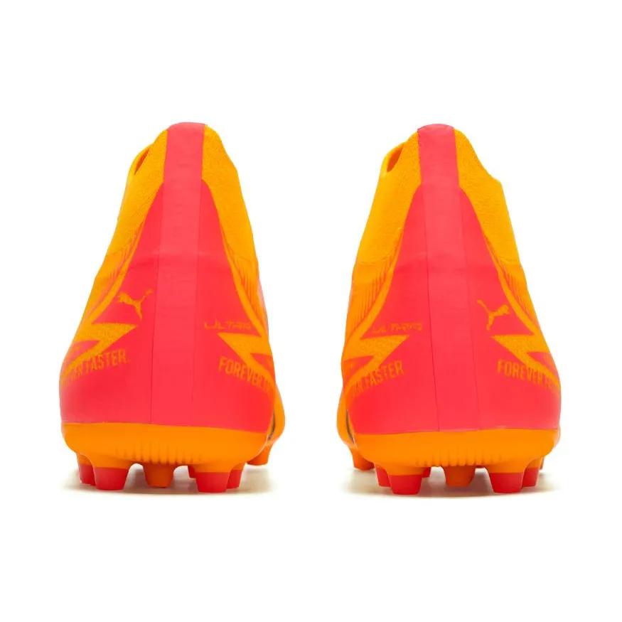 PUMA Ultra Match Mid Soccer Sneakers 'Sun Stream Sunset Glow' (Unisex) Soccer Shoes 107760 03