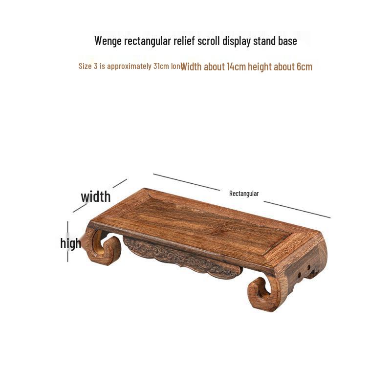 Венге и палисандр основа из массива дерева для поделок: Ваза, Кашпо из камня, Бонсай, Статуэтка Будды, Подставка для чайника