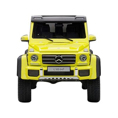 Авто Арт Леприка Mercedes-Benz G500 4x4 Модель AA763195YE, Желтая корейская игрушка