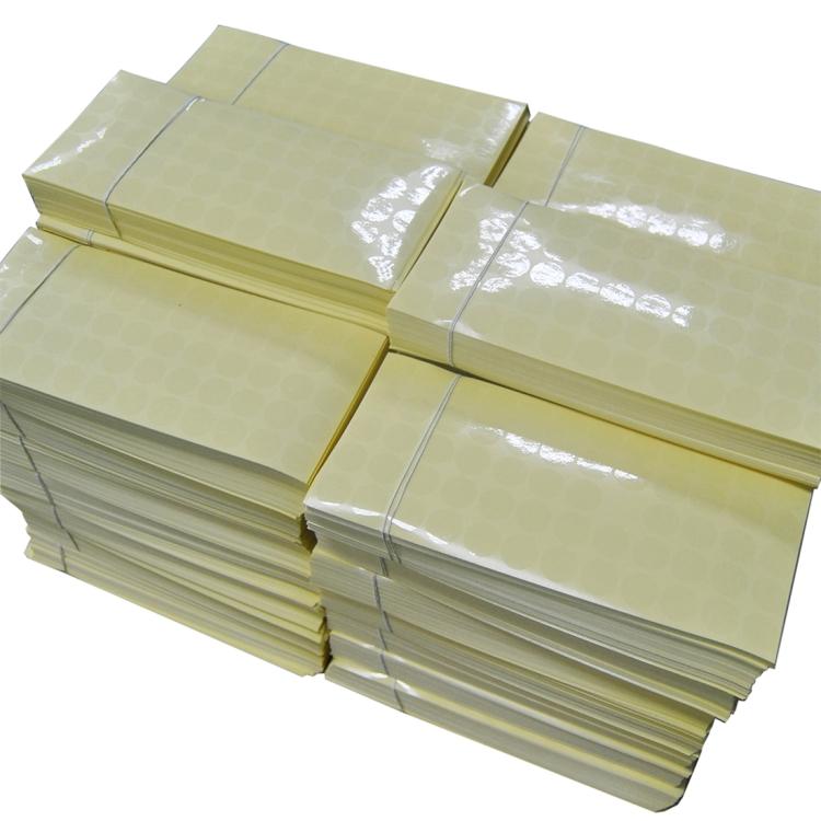 10000 PCS Transparent Round Shape Self-adhesive Sealing Sticker, Diameter: 20mm
