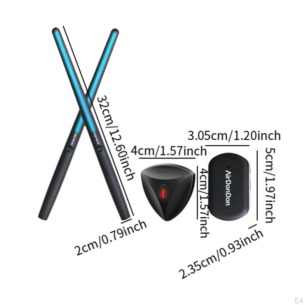 Воздушный барабан Электронные музыкальные инструменты Подарки Барабанные палочки Профессиональные для взрослых Любителей