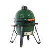 16" Charcoal Ceramic Kamado Grill: Outdoor BBQ, Tea Brewing, Smoker, Stewing Oven, Pizza Maker.