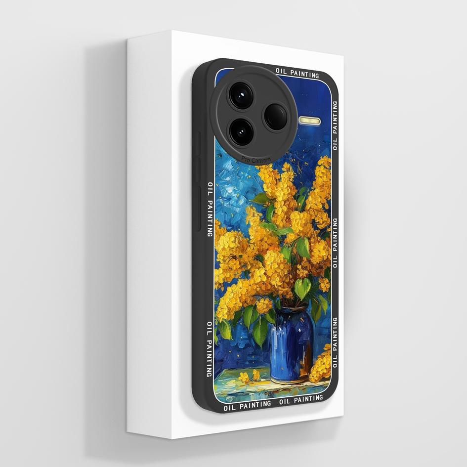 Для Redmi K80 K30 K30i K30S K40 K40S K50 K60 K60E K70 K70E Pro Gaming Ultra Turbo 3 4 Чехол Pretty Flower Мягкий силиконовый противоударный чехол для Redmi Capa