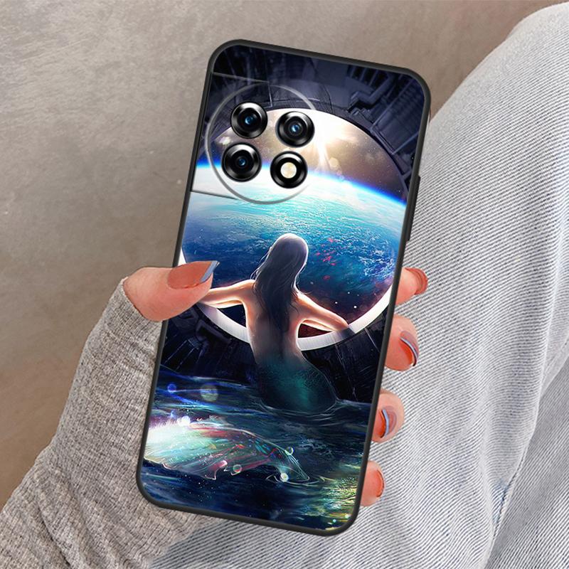 Чехол 'Русалка' для OnePlus Nord CE 4 2 3 Lite N10 N20 N30 OnePlus 13 12 11 10 Pro 12R 13R 10T 8T