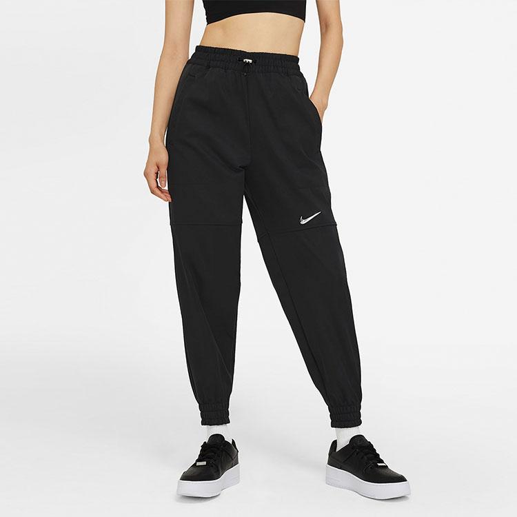 Nike Спортивная одежда Женские зауженные джоггеры с 3D-логотипом Swoosh Черный CZ8910-010