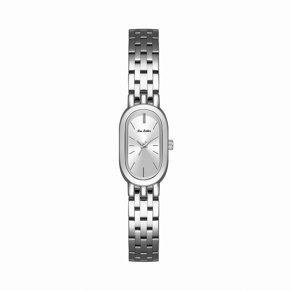 Luxury Women Watch Tiffany Blue Dial Stainless Steel Bracelet Quartz Wristwatch Fashion Elegant Lady Clock Waterproof Female Dre