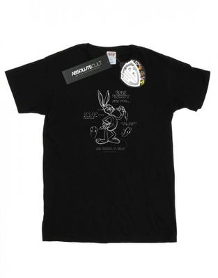Мужская футболка с инструкциями по рисованию Bugs Bunny