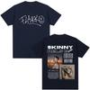 2026 Hip Hop Streetwear Oversized Tshirt Rapper RELS B Skinny Flakk A New Star Album Merch T-shirt Men Women Clothing Fashion Hip Hop T-shirt