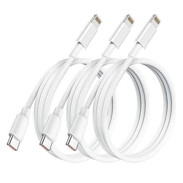 Кабель данных PD Type C на Lightning, сертифицированный MFI, 20 Вт, USB C, для быстрой зарядки iPhone 14 13 12 11 X, iPad, 1 м