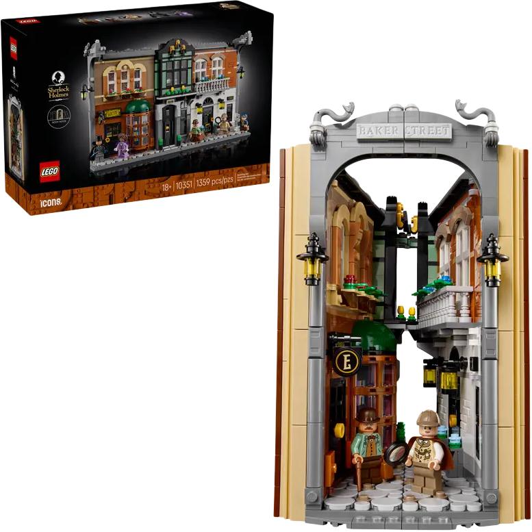 LEGO Уголок для чтения Шерлока Холмса Строительные блоки 1359 шт. 10351 ABS 10351-ABS