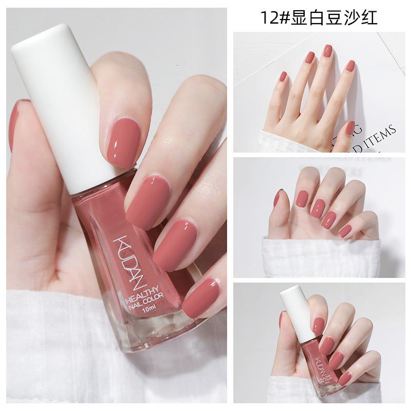 Лак для ногтей Новый отрывной лак для ногтей без выпечки на водной основе без запаха глянцевый прозрачный лак для ногтей весна и лето